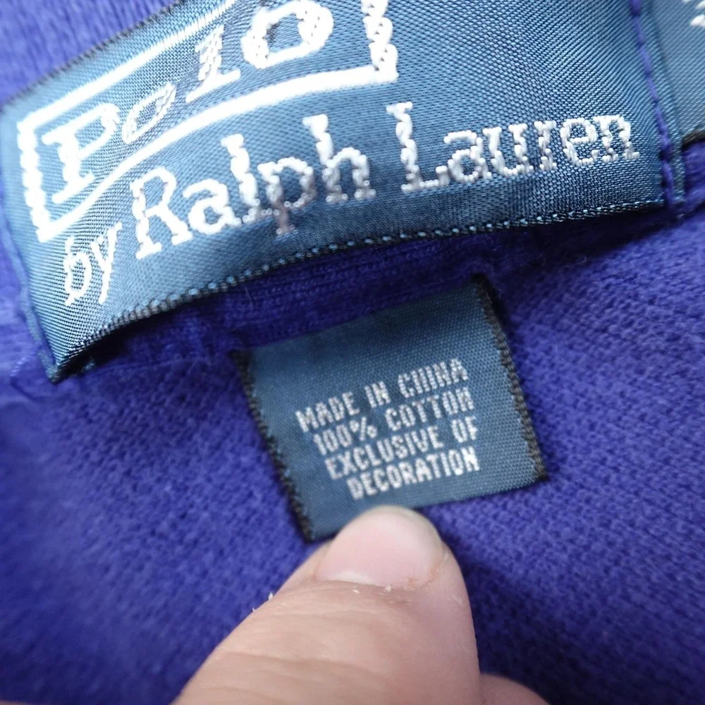 VTG Ralph Lauren Polo Shirt‎ Mens 3XB Blue Pique Pony Golf Short Sleeve Preppy